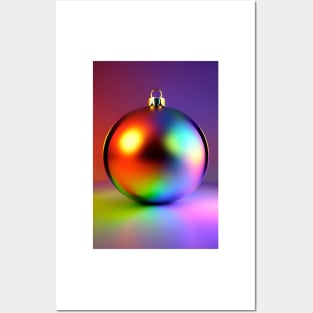 Christmas Baubles 6 Posters and Art